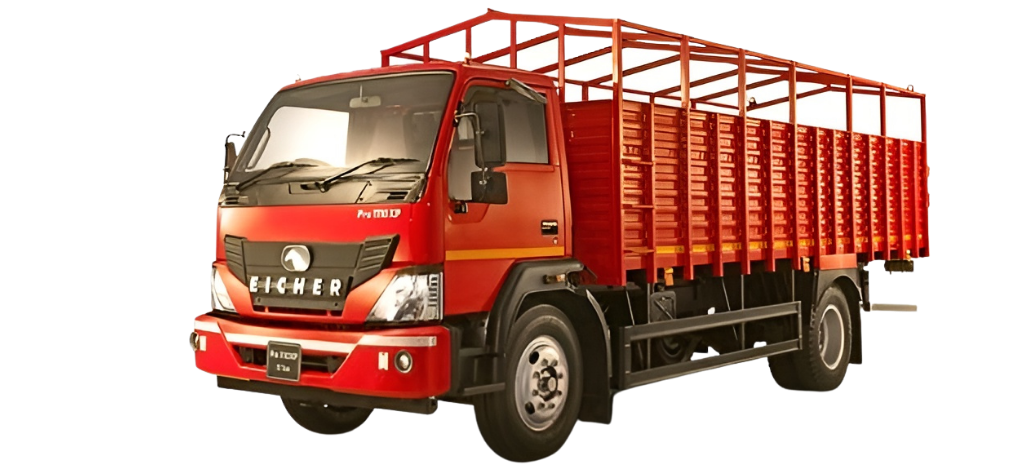 TruxHire red medium truck for business goods and city-to-city delivery